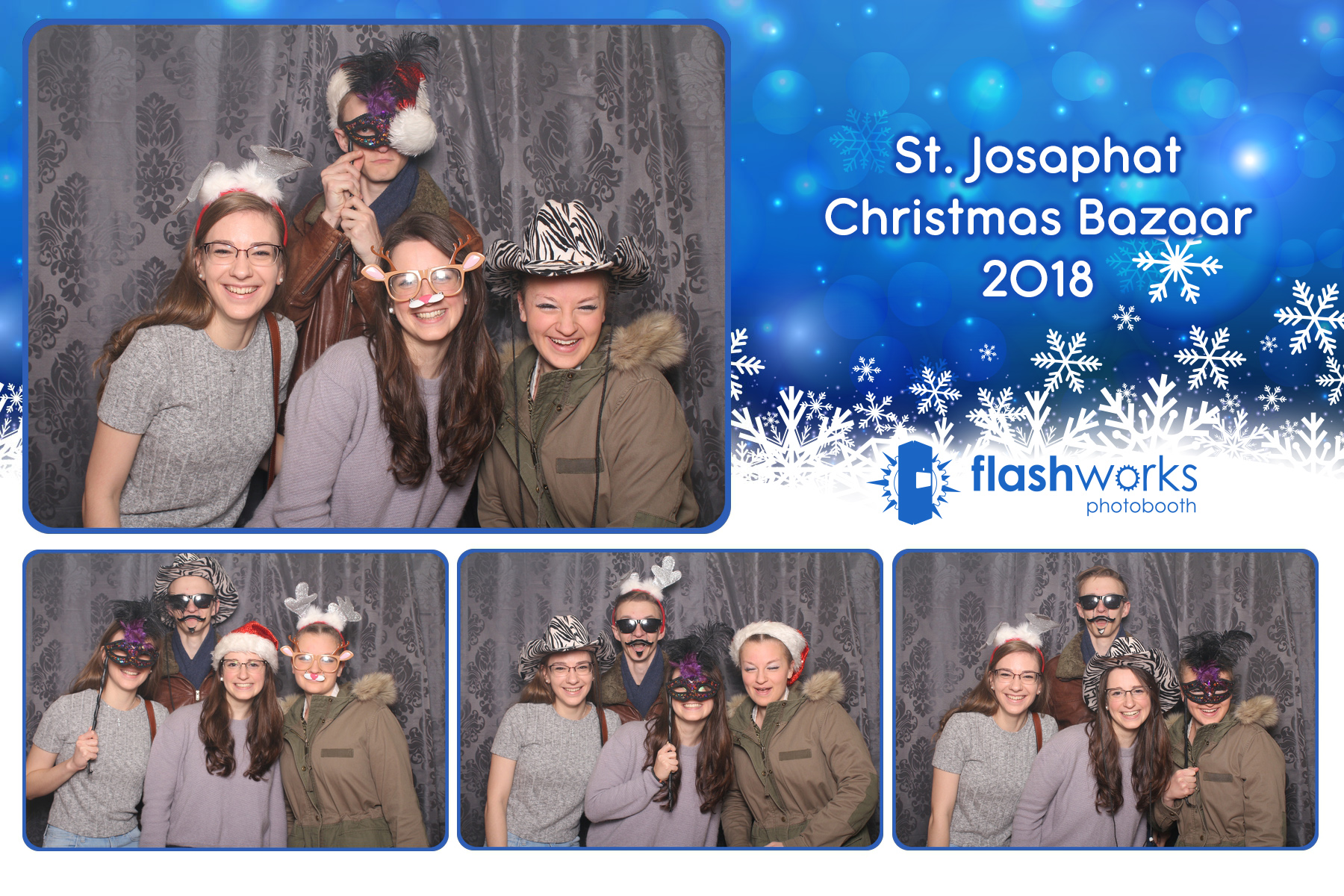 St. Josaphat Christmas Bazaar | View more photos from the event at gallery.flashworksphotobooth.com/u/FlashworksPhotoboothInc/St-Josaphat-Christmas-Bazaar
